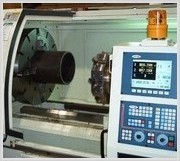 Large Bore CNC lathe