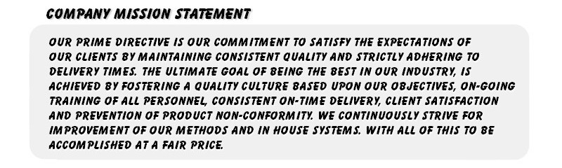 Company Mission Statement